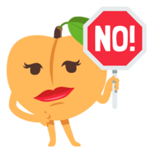 A Peach Life: Emoji Stickers by EmojiOne sticker #13902572