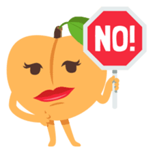 A Peach Life: Emoji Stickers by EmojiOne sticker #13902572