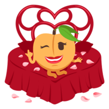 A Peach Life: Emoji Stickers by EmojiOne sticker #13902575