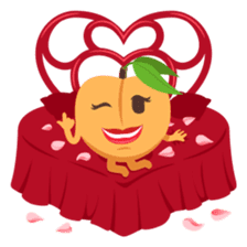 A Peach Life: Emoji Stickers by EmojiOne sticker #13902575