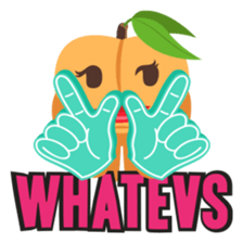 A Peach Life: Emoji Stickers by EmojiOne sticker #13902576