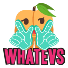 A Peach Life: Emoji Stickers by EmojiOne sticker #13902576