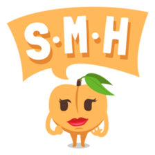 A Peach Life: Emoji Stickers by EmojiOne sticker #13902583