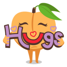 A Peach Life: Emoji Stickers by EmojiOne sticker #13902586