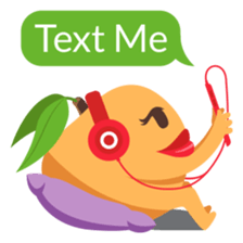 A Peach Life: Emoji Stickers by EmojiOne sticker #13902589