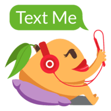 A Peach Life: Emoji Stickers by EmojiOne sticker #13902589