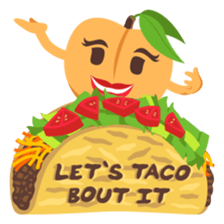 A Peach Life: Emoji Stickers by EmojiOne sticker #13902592