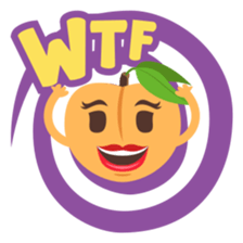 A Peach Life: Emoji Stickers by EmojiOne sticker #13902598