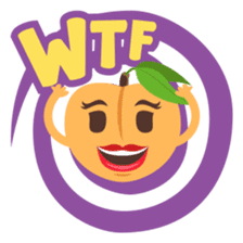 A Peach Life: Emoji Stickers by EmojiOne sticker #13902598