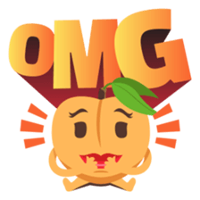 A Peach Life: Emoji Stickers by EmojiOne sticker #13902599