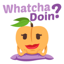A Peach Life: Emoji Stickers by EmojiOne sticker #13902601