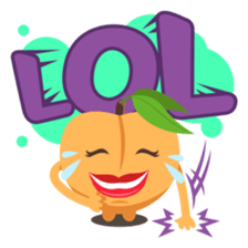 A Peach Life: Emoji Stickers by EmojiOne sticker #13902603