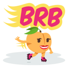 A Peach Life: Emoji Stickers by EmojiOne sticker #13902604