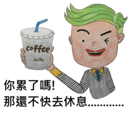 Mr.green & Ms.red(54644) sticker #13934616