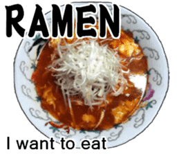 My favorite in Japan meals, 16 dishes x2 sticker #13974525