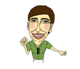 crazy family sticker #14003670