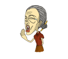 crazy family sticker #14003672