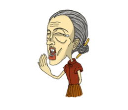 crazy family sticker #14003672