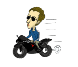 crazy family sticker #14003675
