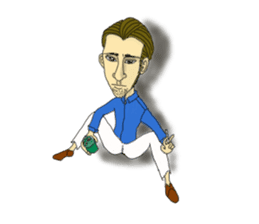 crazy family sticker #14003676