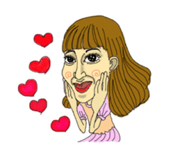 crazy family sticker #14003679