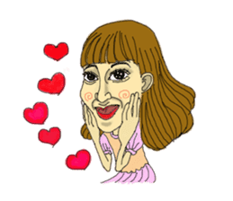 crazy family sticker #14003679