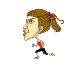 crazy family sticker #14003681