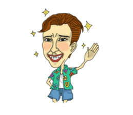 crazy family sticker #14003685