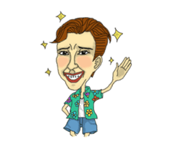 crazy family sticker #14003685