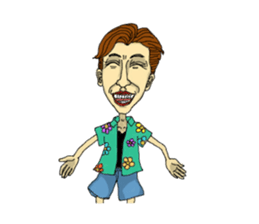 crazy family sticker #14003695