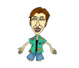 crazy family sticker #14003695
