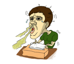 crazy family sticker #14003696