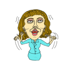 crazy family sticker #14003698