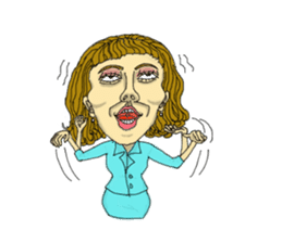 crazy family sticker #14003698