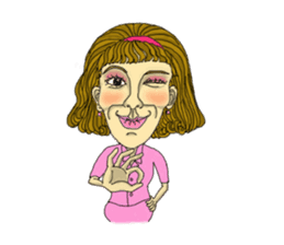 crazy family sticker #14003699