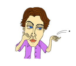 crazy family sticker #14003701