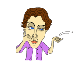 crazy family sticker #14003701