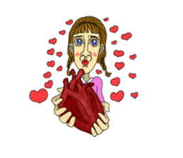 crazy family sticker #14003702
