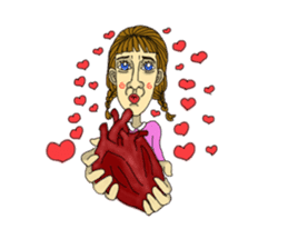 crazy family sticker #14003702