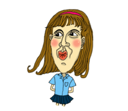 crazy family sticker #14003705