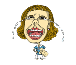 crazy family sticker #14003708