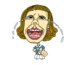 crazy family sticker #14003708