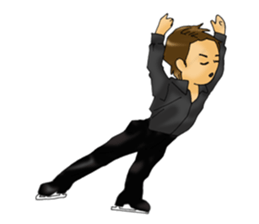 I love figure skating 2 sticker #14018668