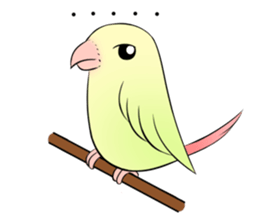 A parrot sticker #14020225