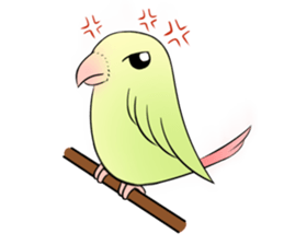 A parrot sticker #14020226