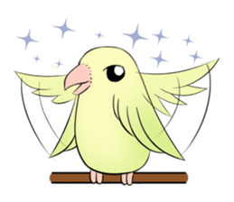 A parrot sticker #14020230