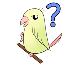 A parrot sticker #14020232
