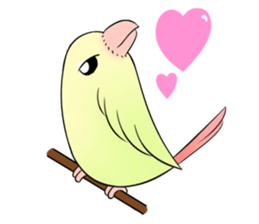 A parrot sticker #14020233