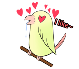 A parrot sticker #14020242