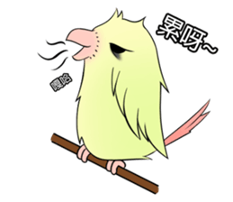 A parrot sticker #14020244